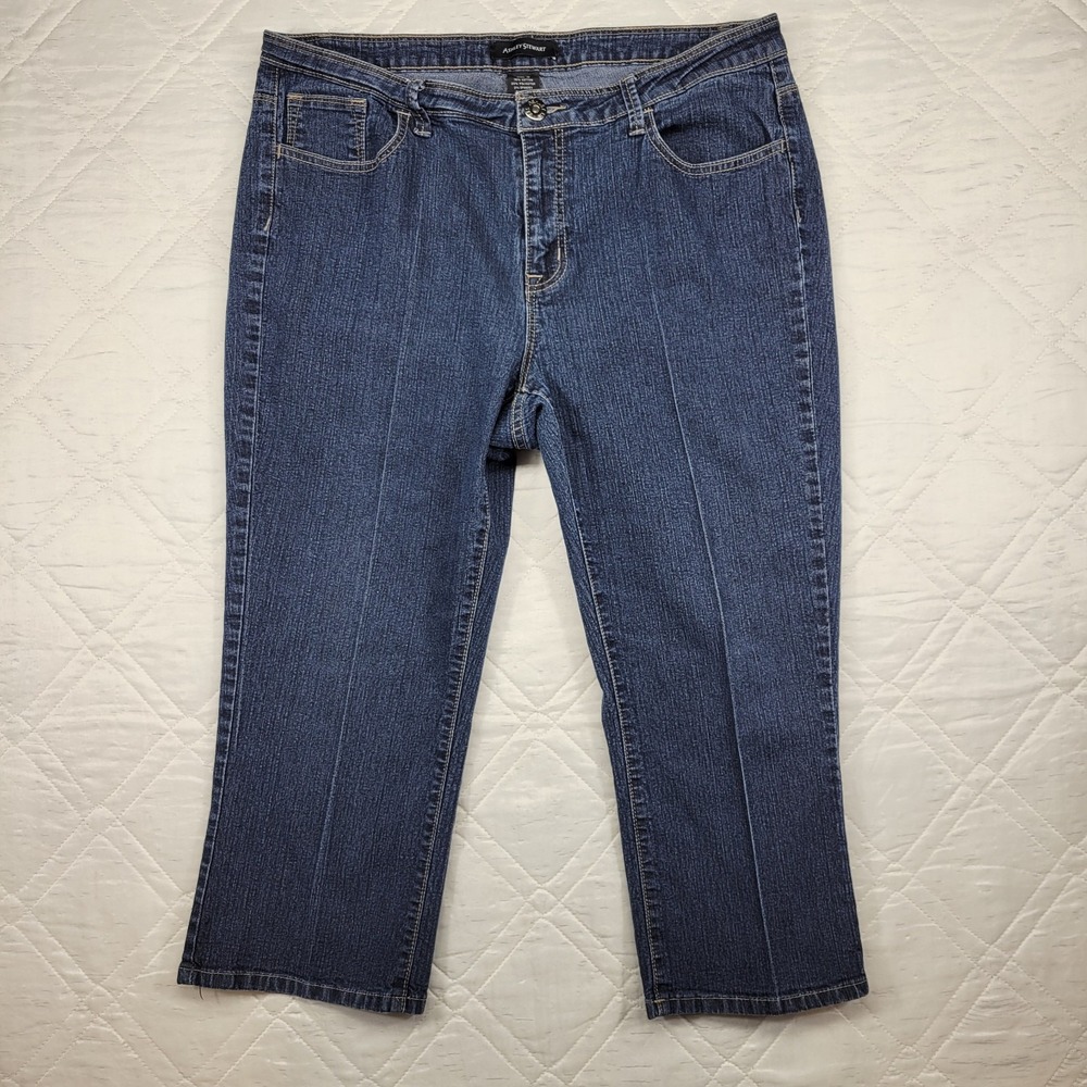 Ashley Stewart blue‎ jeans size 16